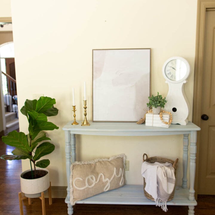 DIY Sofa Table