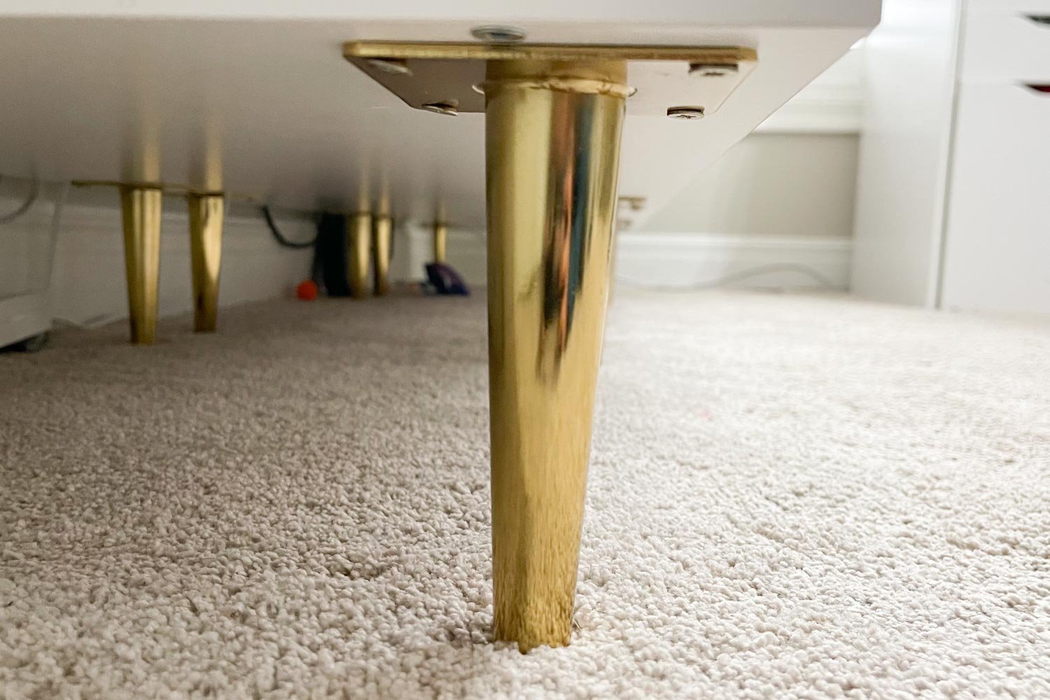 Add Legs to IKEA Furniture (Kallax Shelves and Alex Drawers)