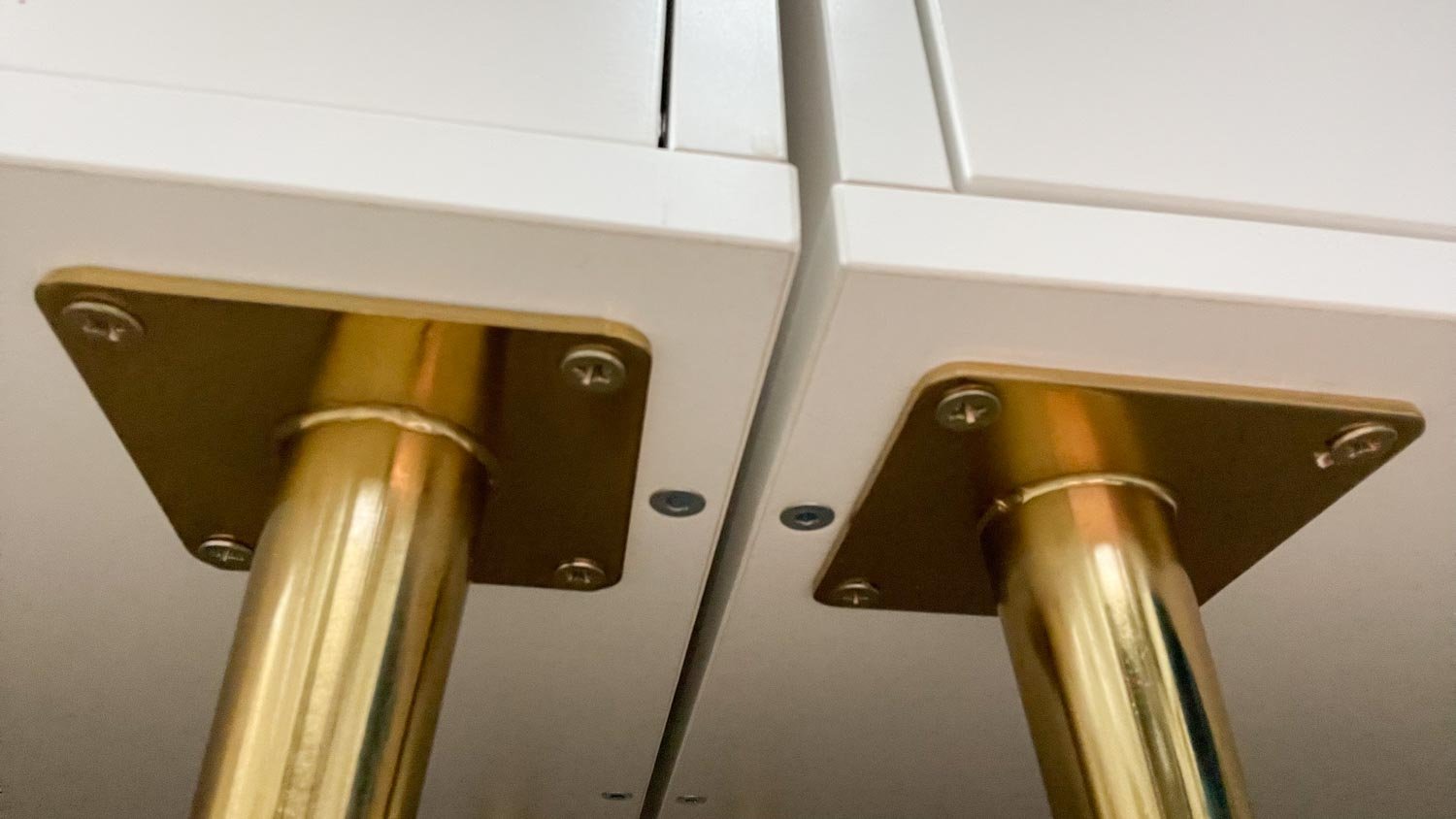 How to Add Legs to IKEA Alex or Kallax Units (Super Simple and Easy)