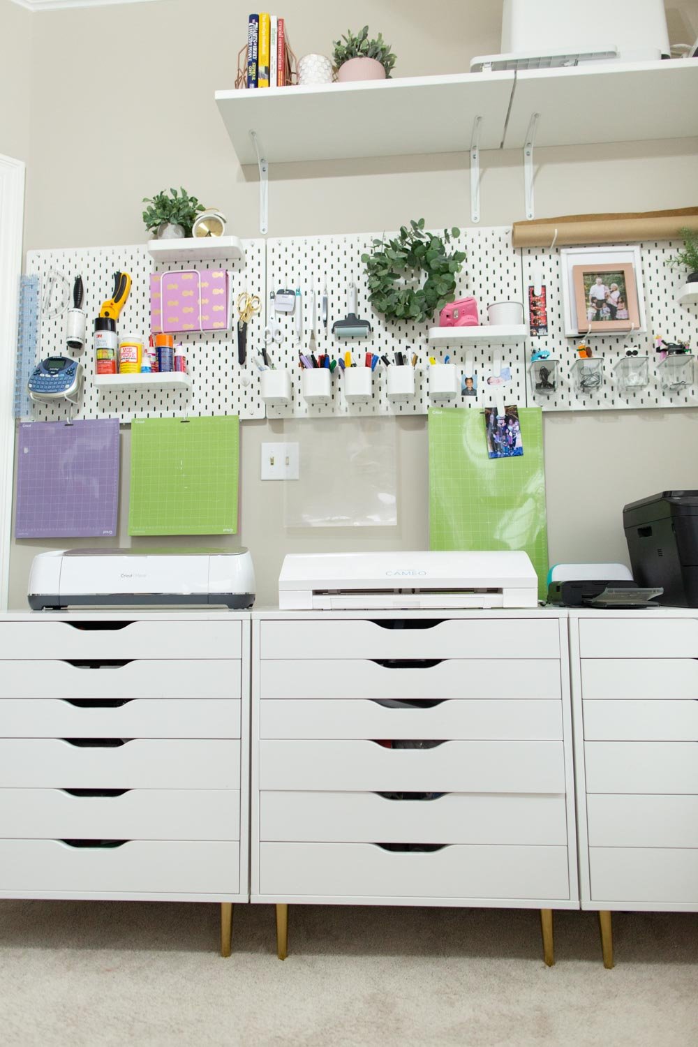 How to Add Legs to IKEA Alex or Kallax Units (Super Simple and Easy)