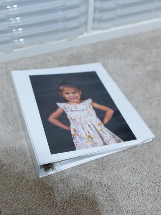 How to Preserve Kids Art and School Work
