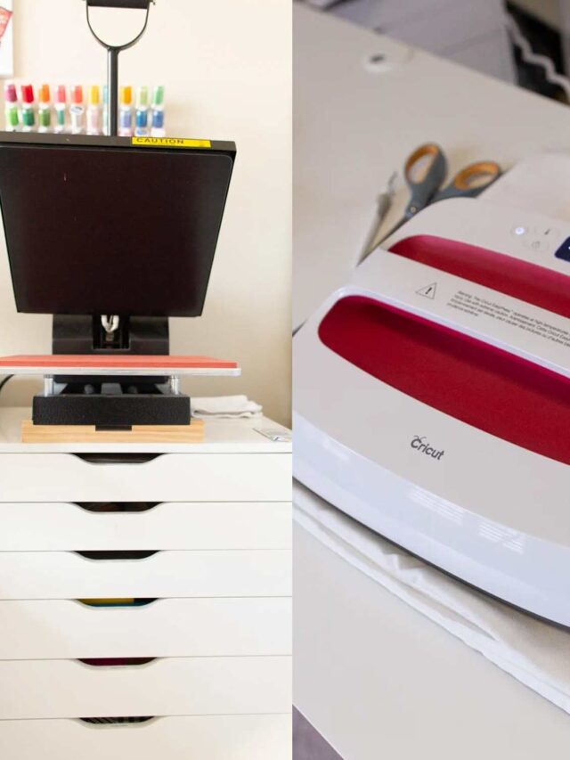Cricut EasyPress vs Heat Press Home DIY, Design, and Organization for Families Sengerson