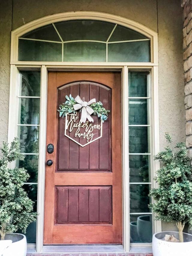 Round Door Signs Home DIY, Design,