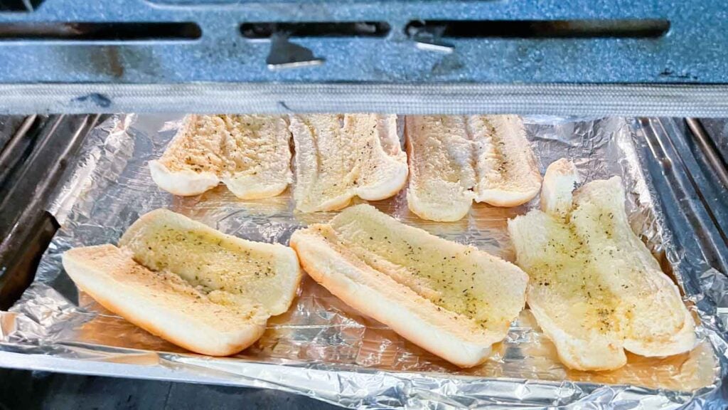 Easy and Delicious Homemade Garlic Bread from Hot Dog Buns