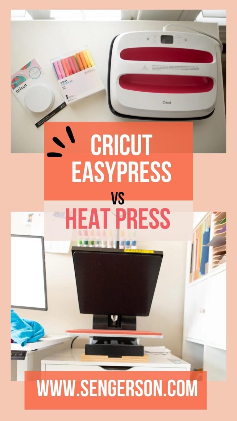 Cricut EasyPress vs. Heat Press Which one should you get?