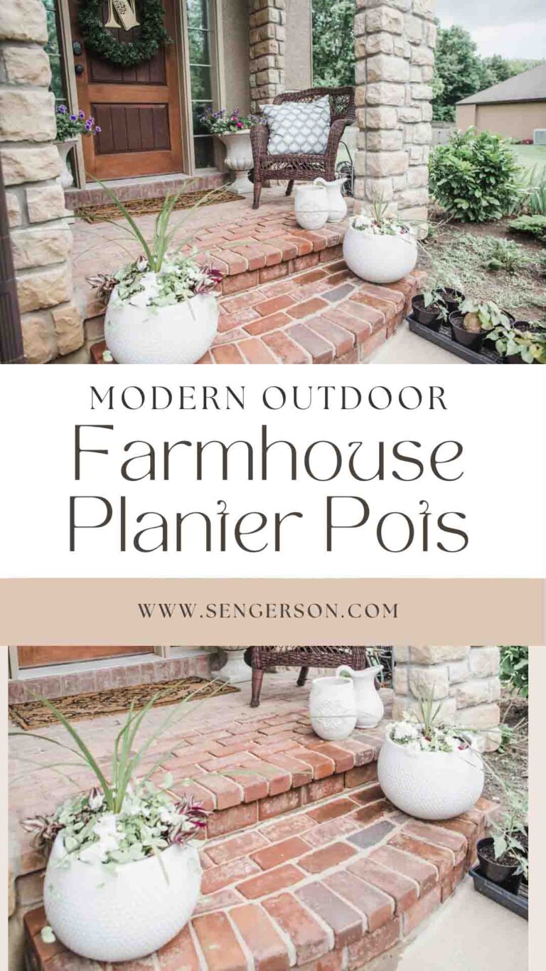 20+ Modern Outdoor Farmhouse Planter Pots