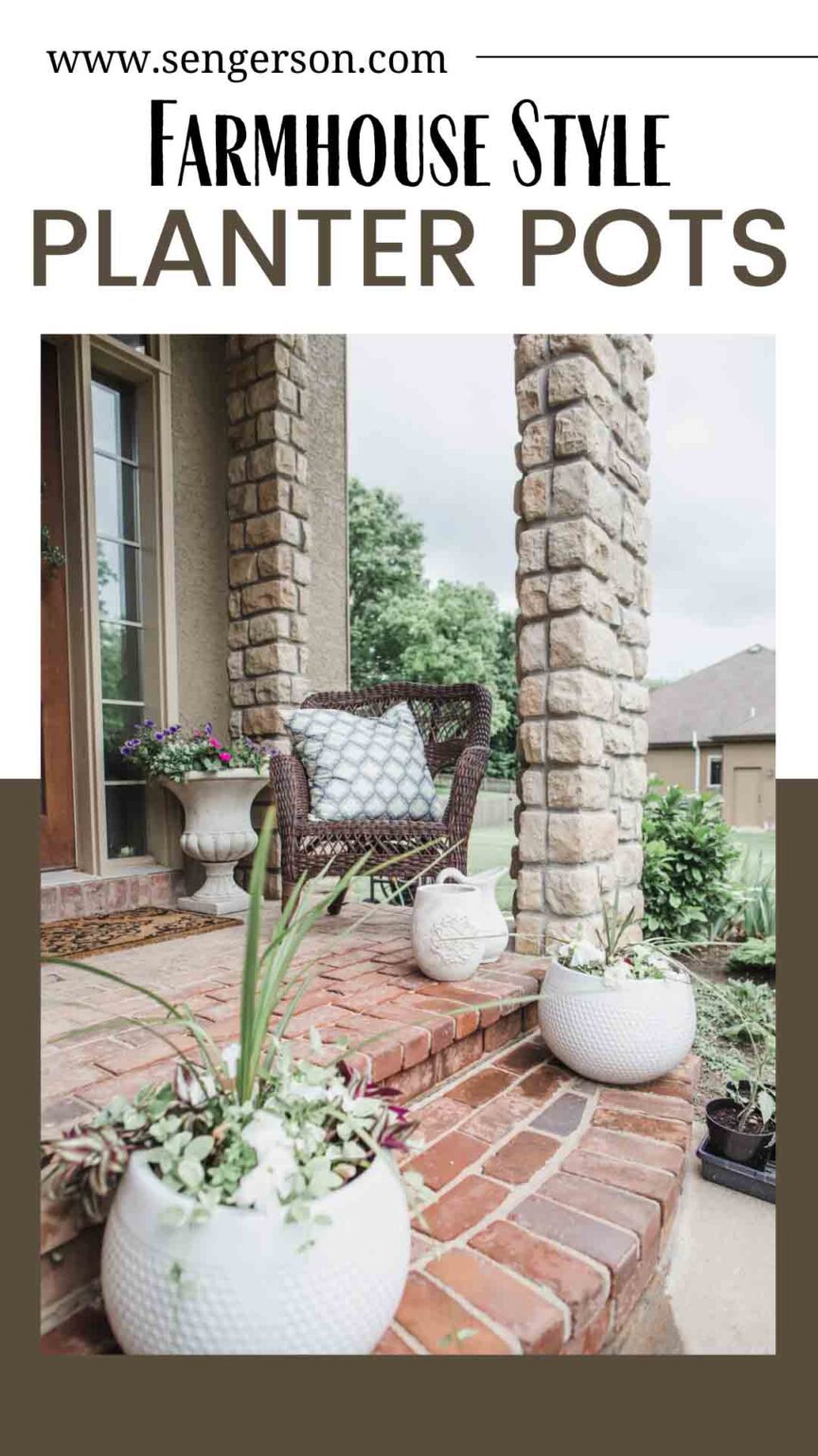 20+ Modern Outdoor Farmhouse Planter Pots