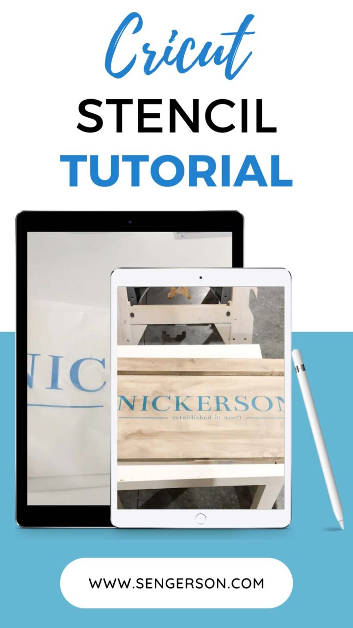 SIMPLE Tutorial on Creating a Stencil with a Cricut Machine