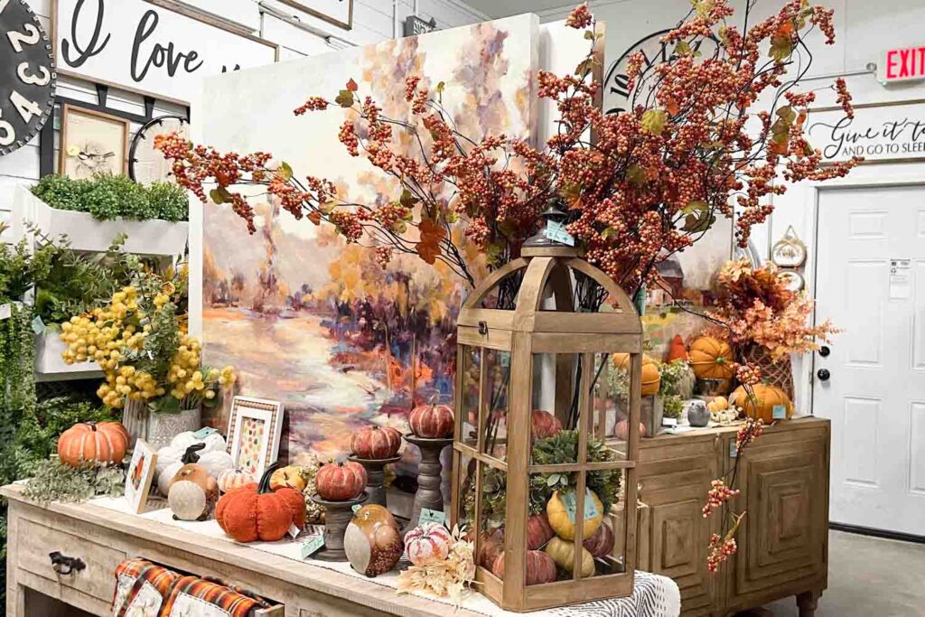 9 Easy Steps to Decorating a Console Table for Fall and Autumn
