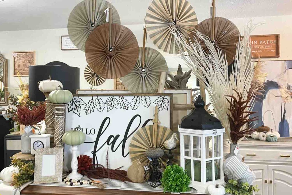 9 Easy Steps to Decorating a Console Table for Fall and Autumn