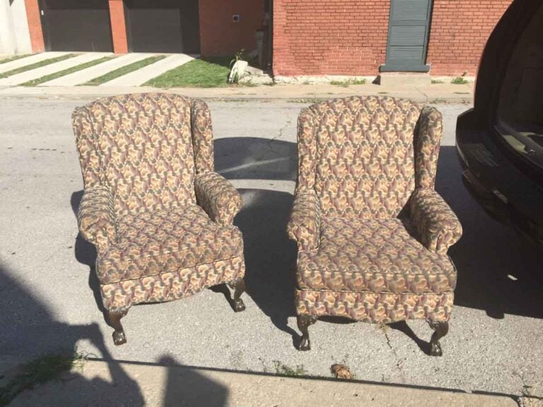reupholster wingback chair