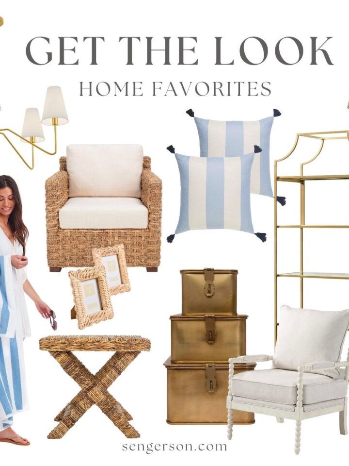 elegant home decor collage featuring timeless accents and classic textures